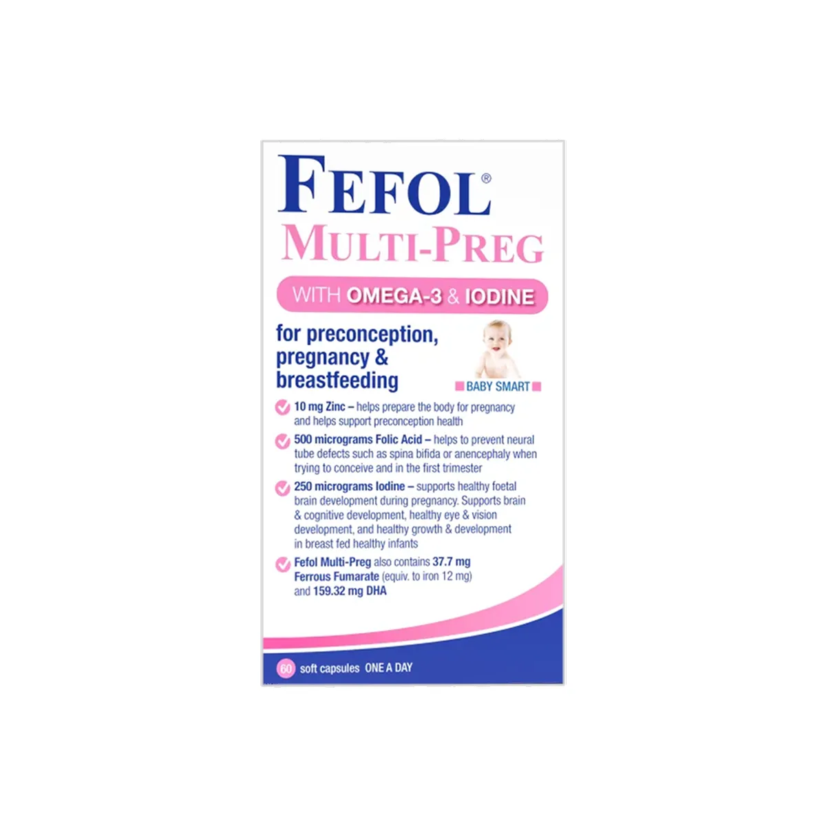 First product image of Fefol Multi-Preg Capsules 60s