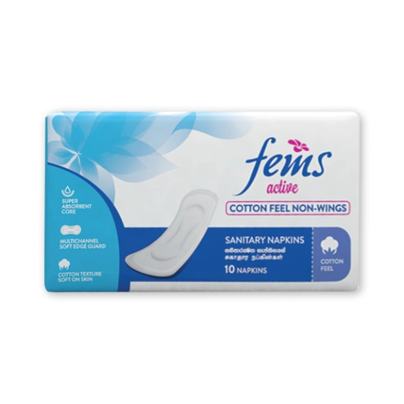 First product image of Fems Active Non-Wings Sanitary Napkin 10s