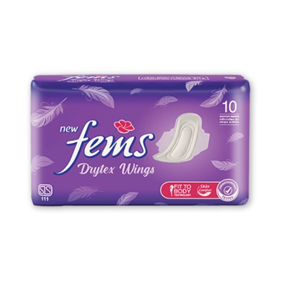 First product image of Fems Drytex Wings Sanitary Napkin 10s