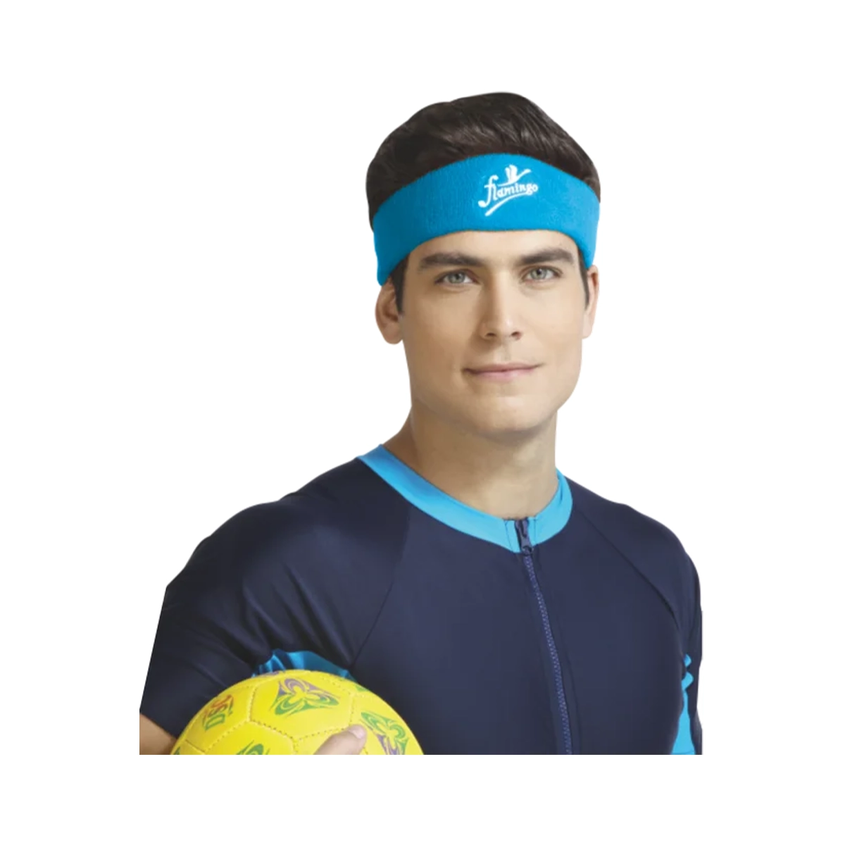 Flamingo Sports Head Band Sky Blue OC 2275 Universal