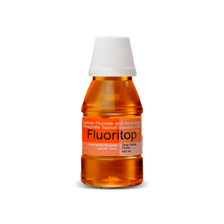 First product image of Fluoritop Mouthrinse 160ml (Sodium Fluoride)