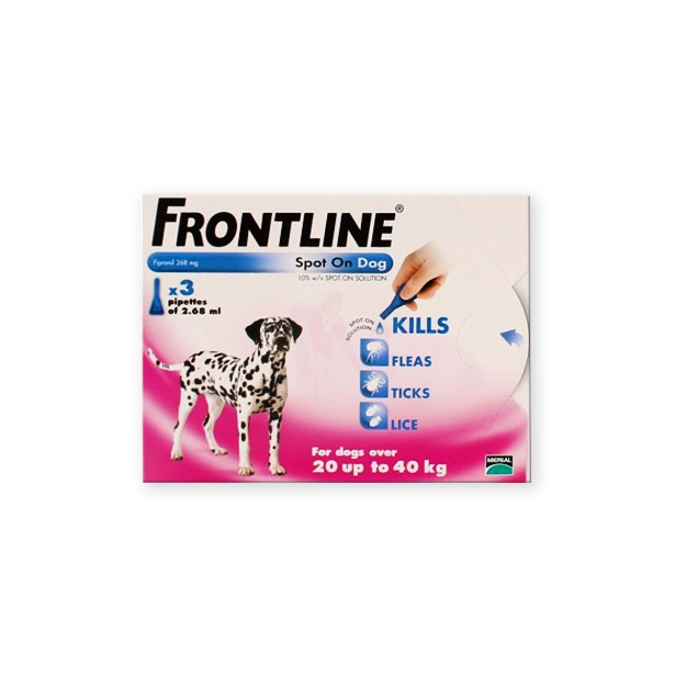 First product image of Frontline Spot-On for 20-40KG 3s