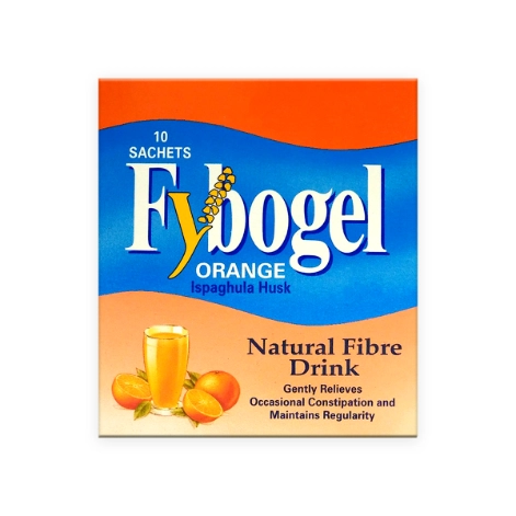 Fybogel Orange Natural Fibre Drink 10s