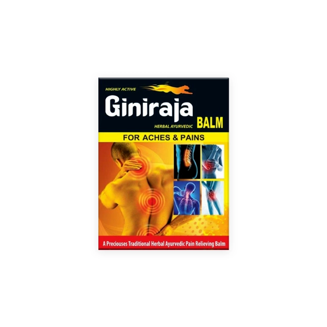 Giniraja Pain Relieving Herbal Balm 5g
