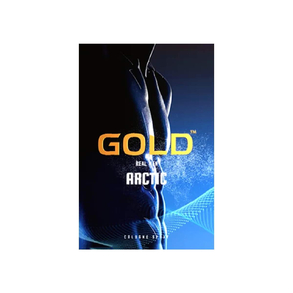 Gold Arctic Cologne 50ml - Provides a Woody-aquatic & Spicy fragrance and Long-lasting scent