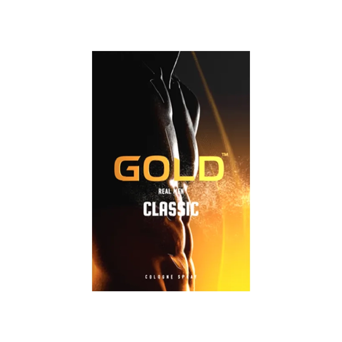 Gold Classic Cologne Spray 50ml - Bold and confident spray for Men, Long-lasting fragrance