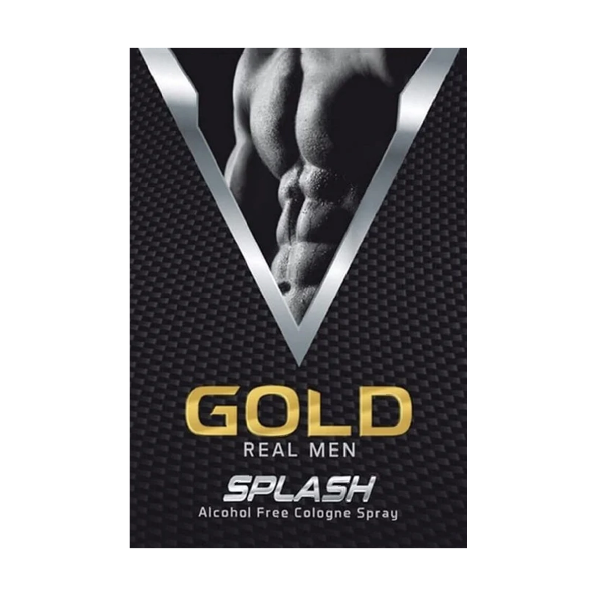 Gold Real Men Splash Cologne Spray 100ml – Scent for the modern man - Long Lasting