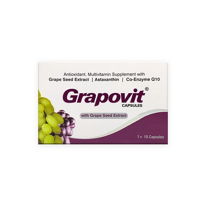 First product image of Grapovit With Grape Seed Extract Capsules 10s