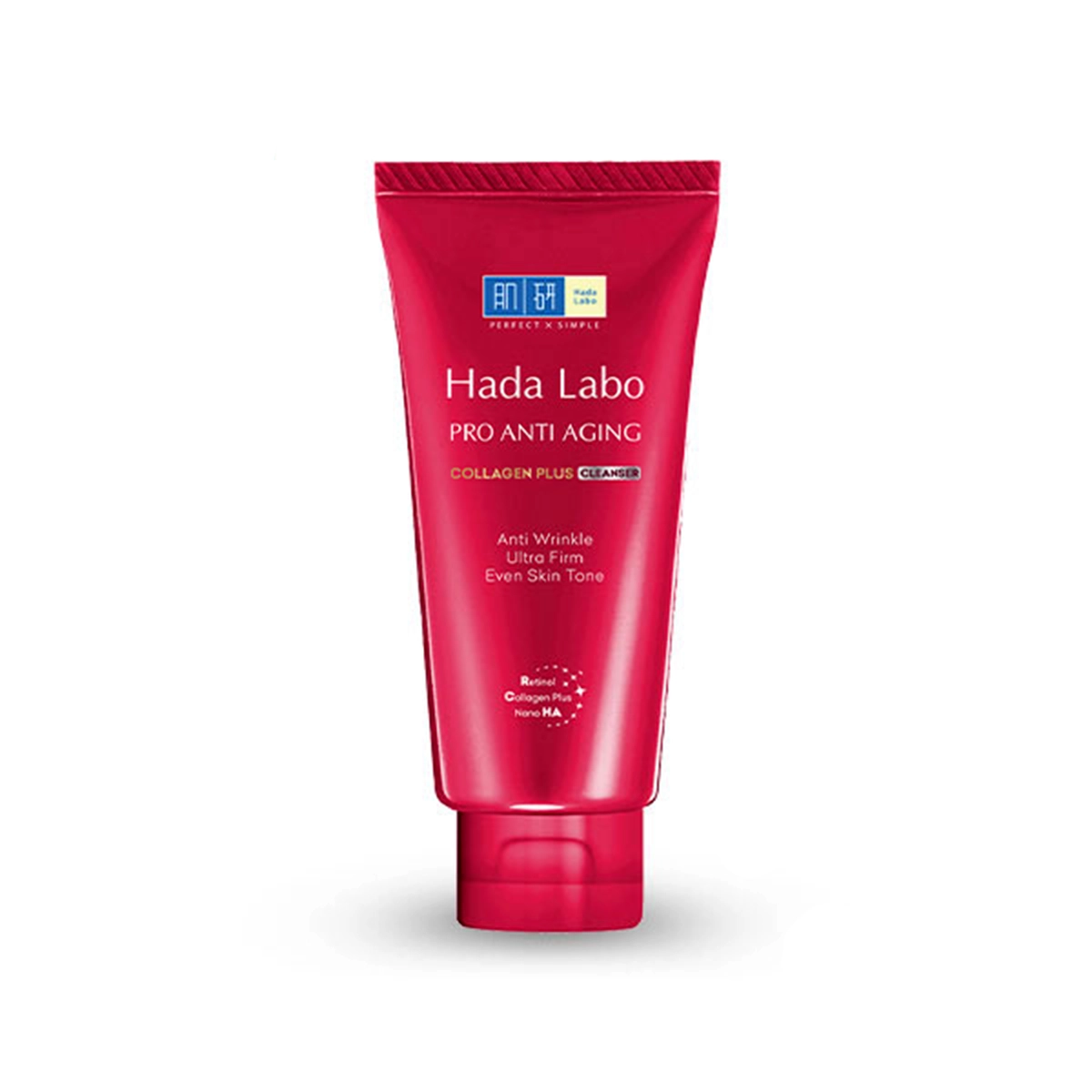 Hada Labo Pro Anti-Aging Cleanser 80g - For Improved skin firmness, and Reduce wrinkles