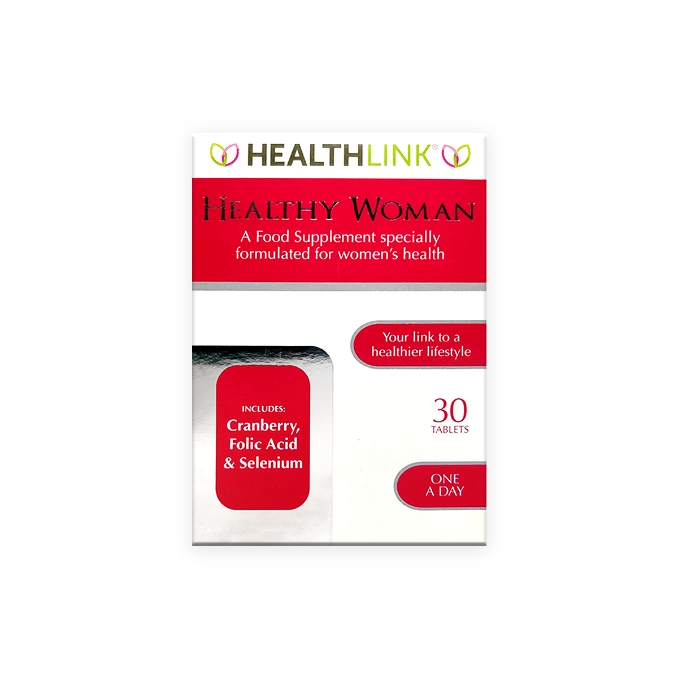 HealthLink Healthy Woman Food Supplement Tablets 30s