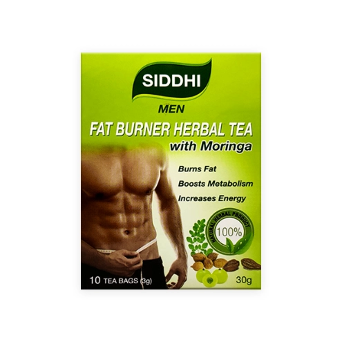 Irahanda Siddhi Men Fat Burner Herbal Tea Bags 10s - Ayurvedic Blend for Fat Burning and Wellness