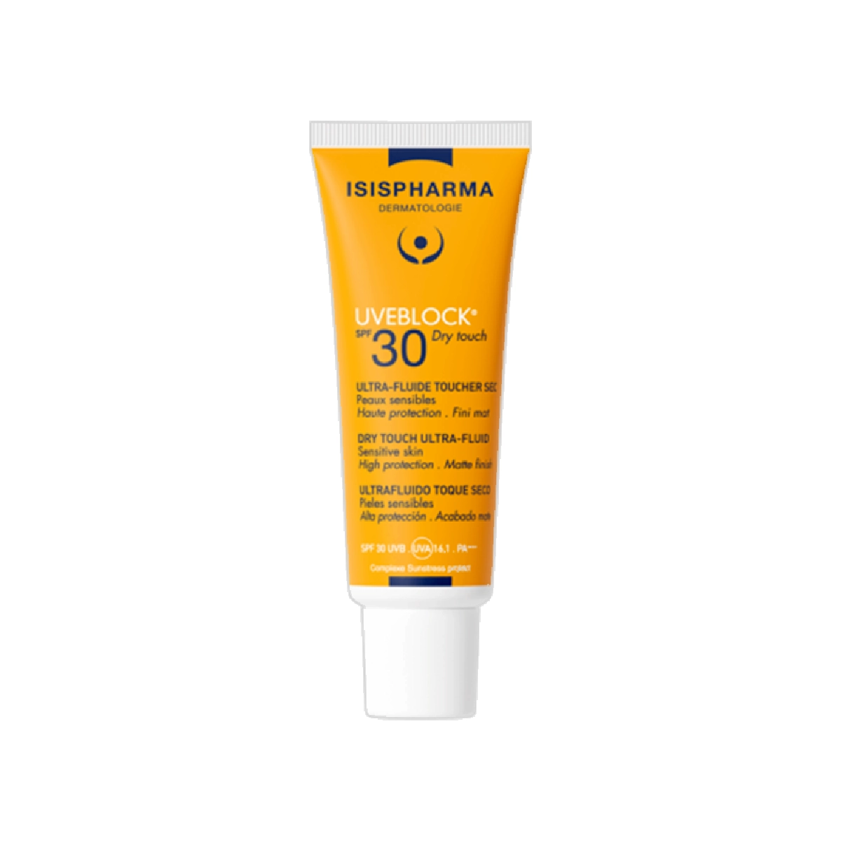 ISISPHARMA UVE Block SPF 30 Dry Touch 40ml - Advanced Sun Protection for Oily, Sensitive Skin