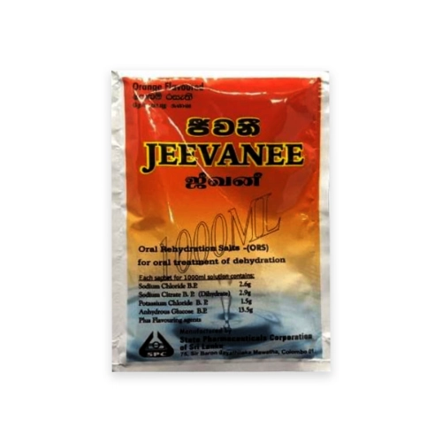 Jeevani Orange Flavour Sachet (ORS) 1000ml