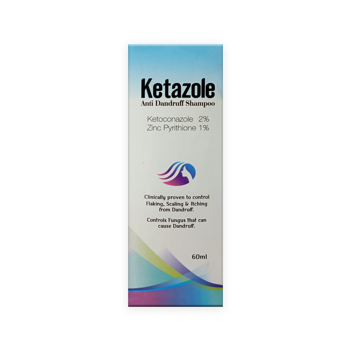 Ketazole Shampoo 60ml - Flaking, Scaling, Itching and Anti-dandruff shampoo