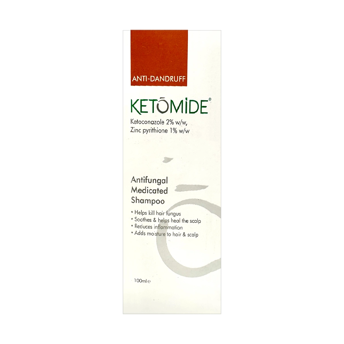 Ketomide Antifungal Medicated Shampoo 100ml - Heal, Soothe, and Nourish Your Scalp