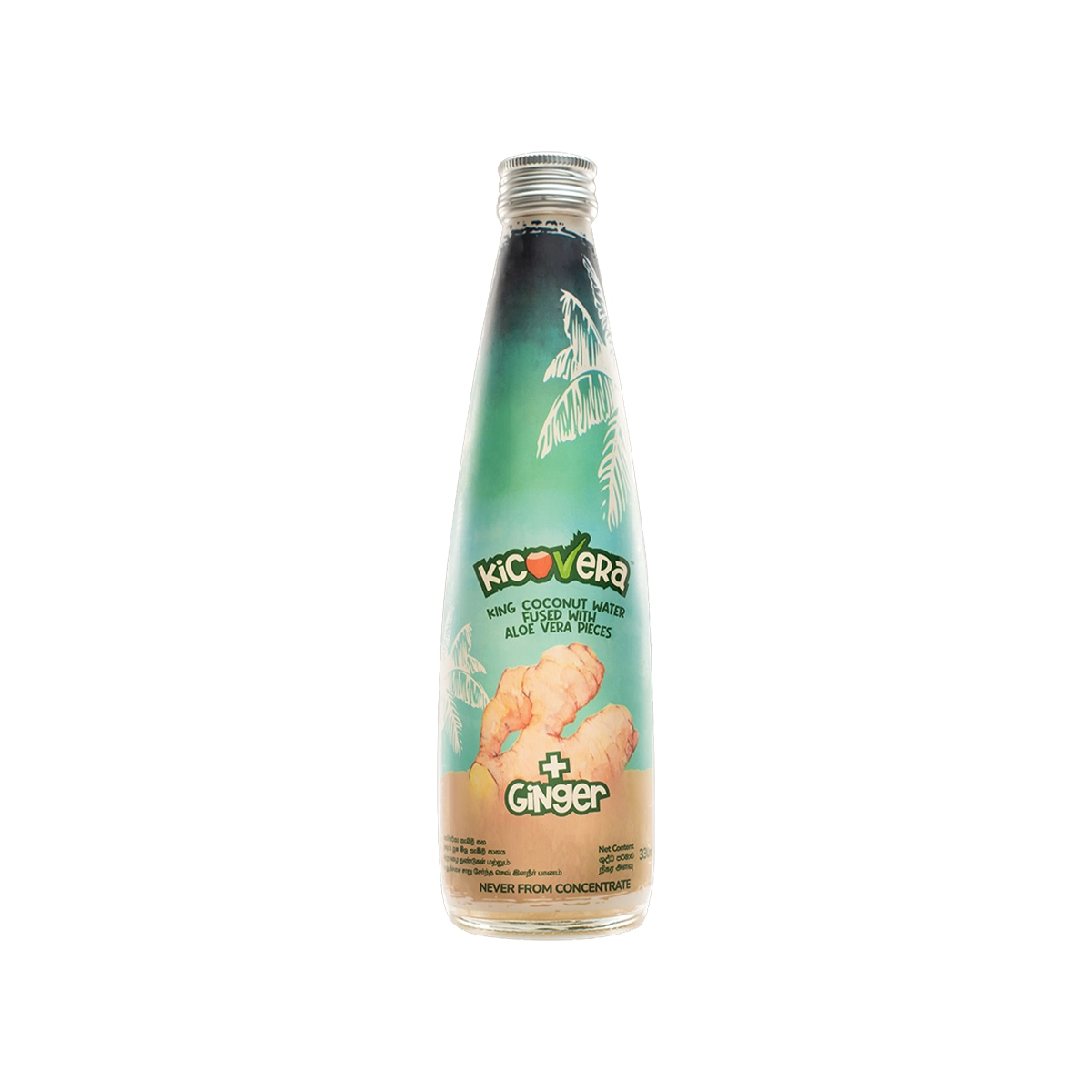 Kicovera King Coconut Water Ginger Juice 330ml