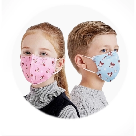 Kids Disposable KN95 Face Mask Printed