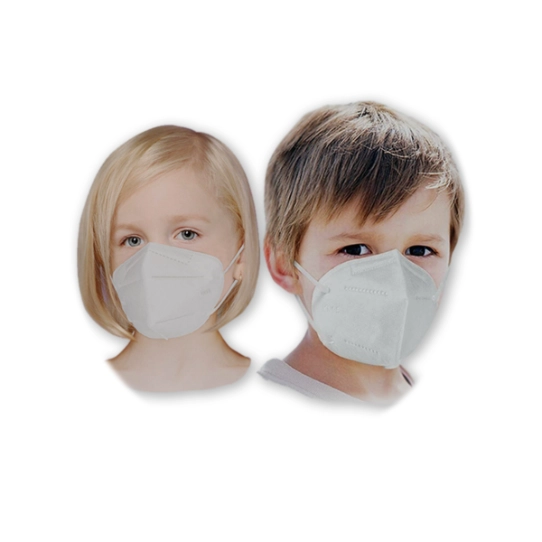 Kids Disposable KN95 Face Mask White
