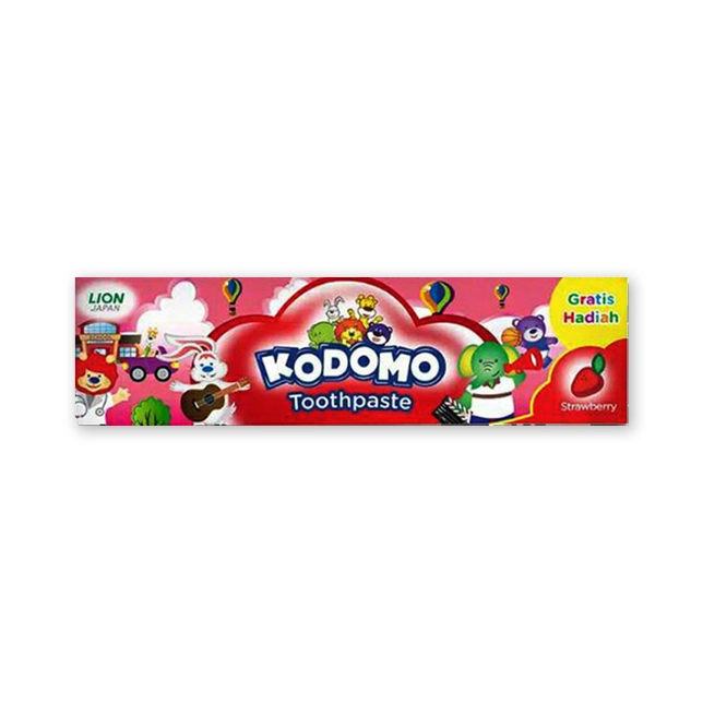 First product image of Kodomo Kids Toothpaste Strawberry flavour 45g