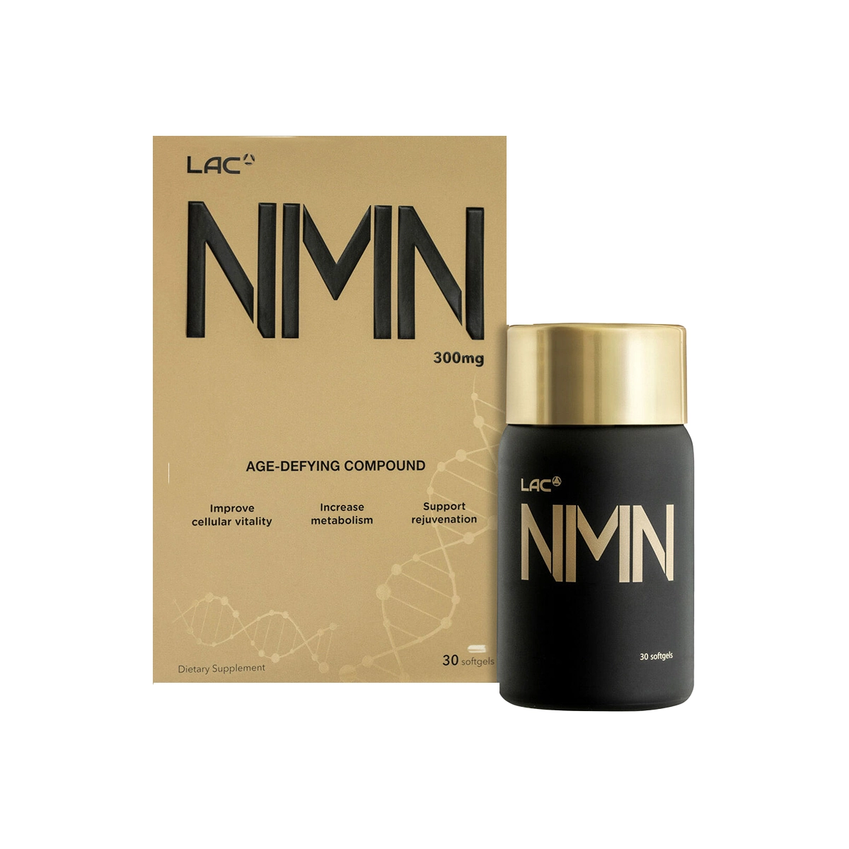 First product image of LAC Anti-Ageing NMN 300mg Softgels 30s - Ultimate Booster for revitalize body, Anti-aging