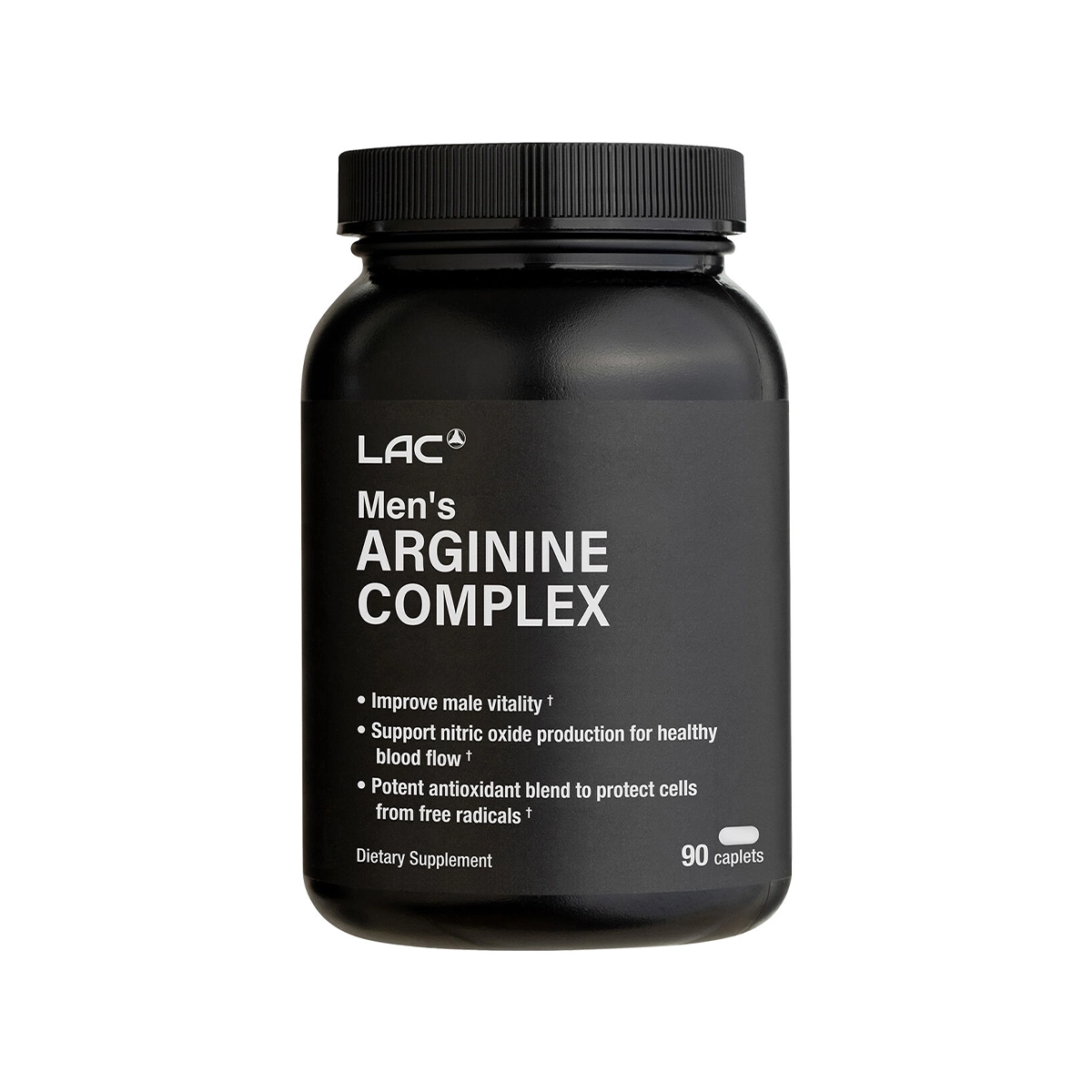 LAC MEN'S Arginine Complex caplets 90s - Arginine Supplement for Males Muscle Support