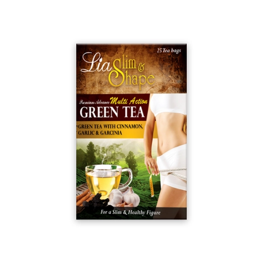 Lia Slim & Shape Multi Action Green Tea 25s