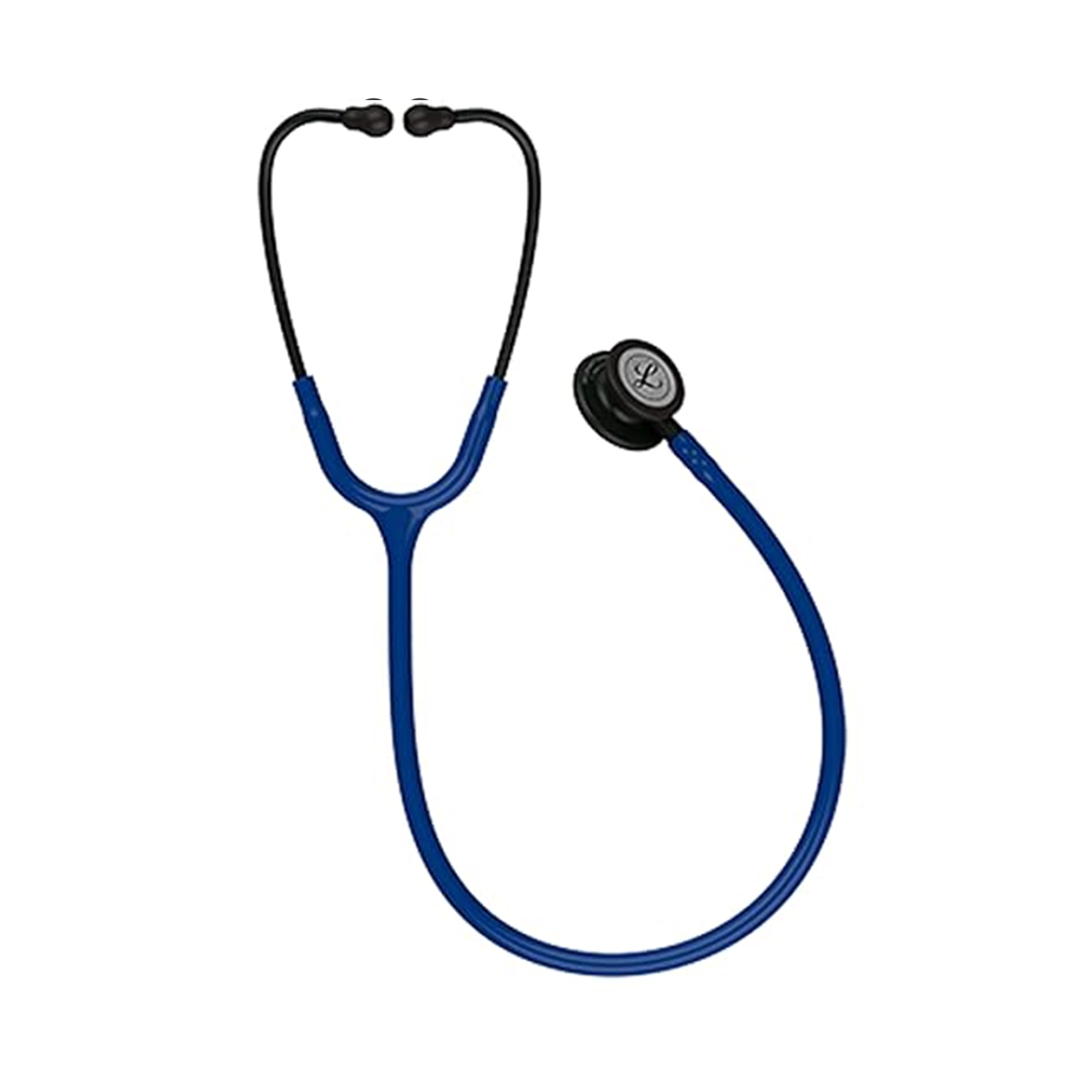 Littmann Classic III Black Chest piece, NAVY BLUE Tube Stethoscope 5867