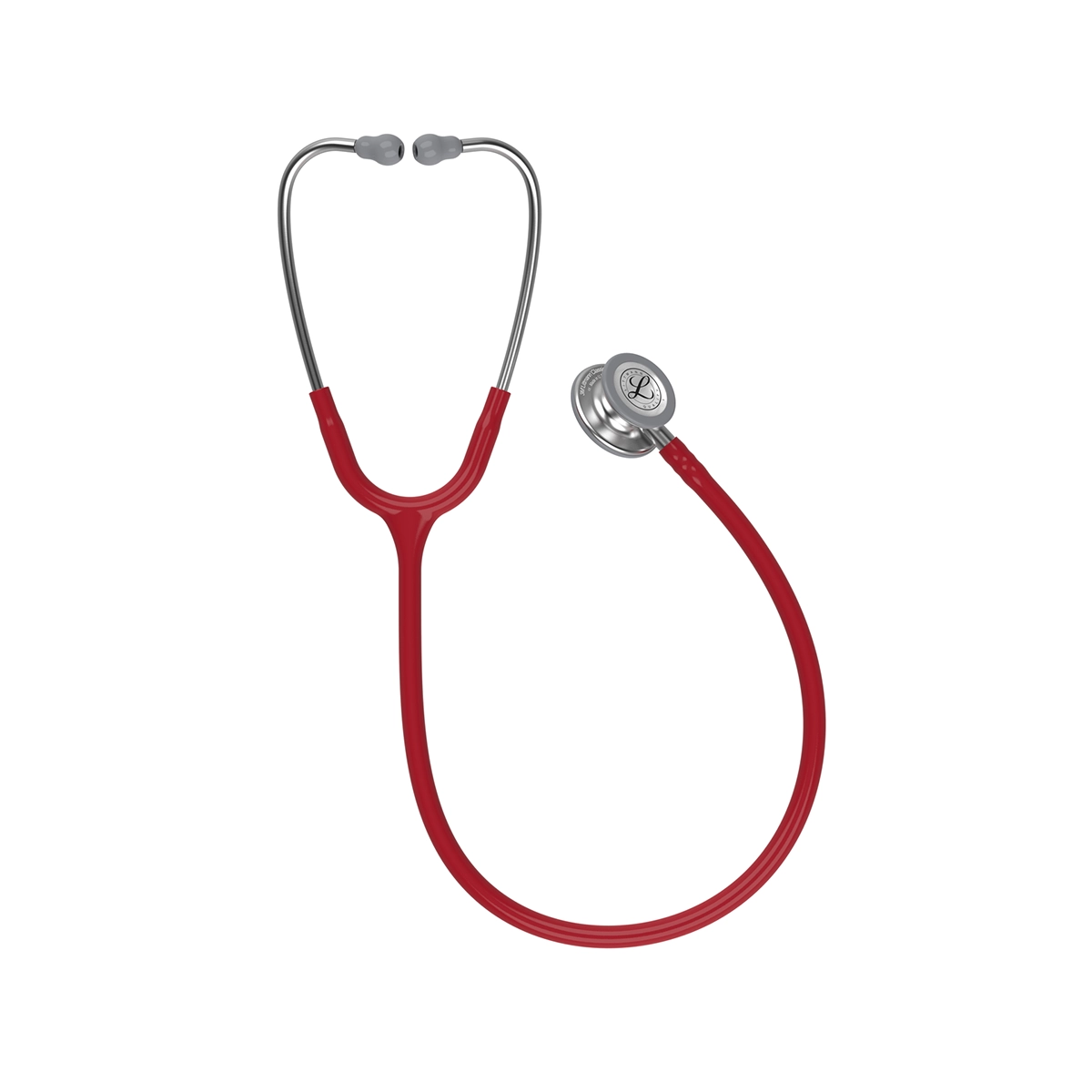 Littmann Classic III Standard Chest piece, BURGUNDY Tube Stethoscope 5627