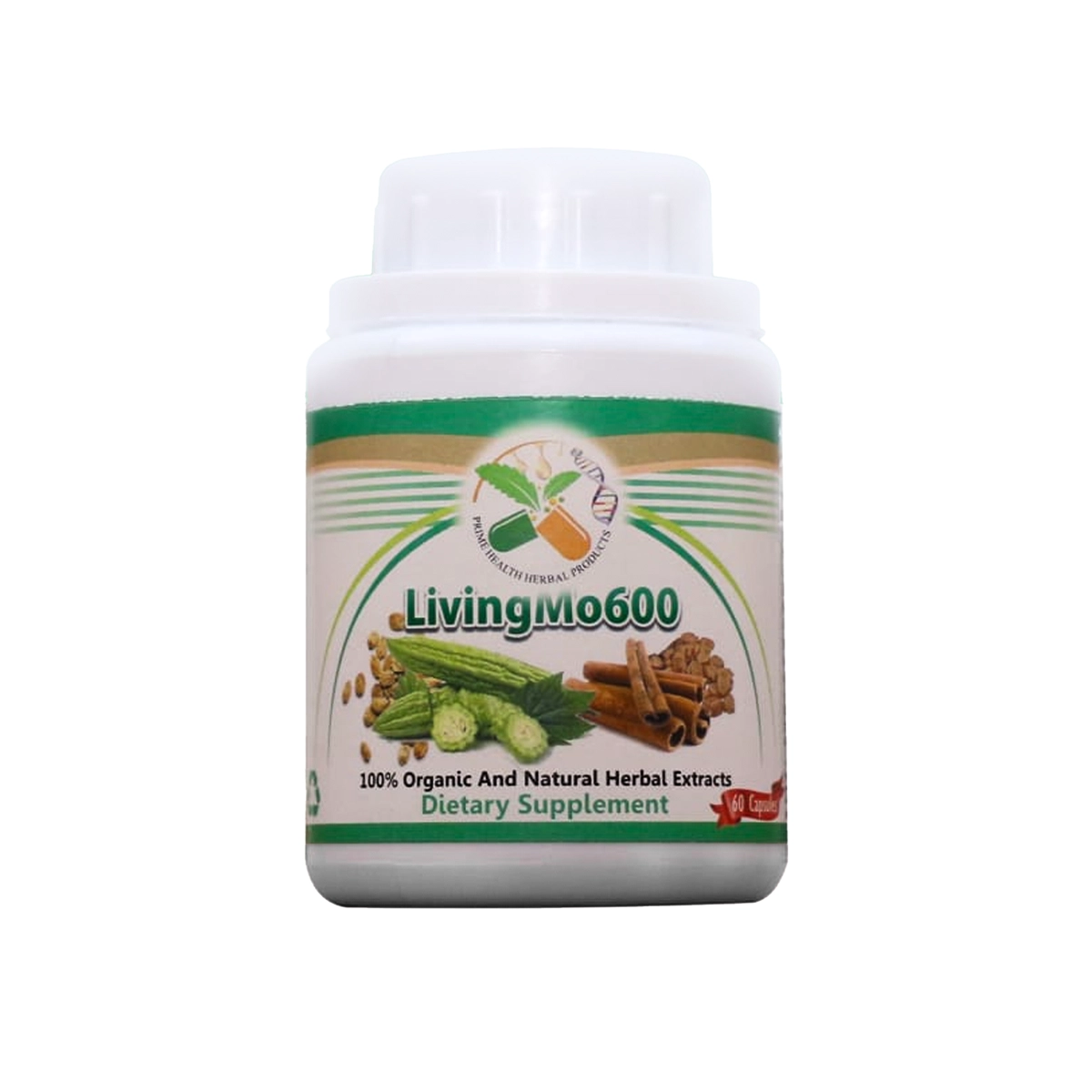 First product image of LivingMo600 Capsules 60s- Natural Cancer Support Supplement - Cancer Treatment