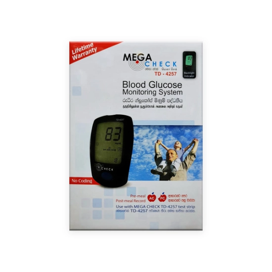 Mega Check TD-4257 Blood Glucose Meter