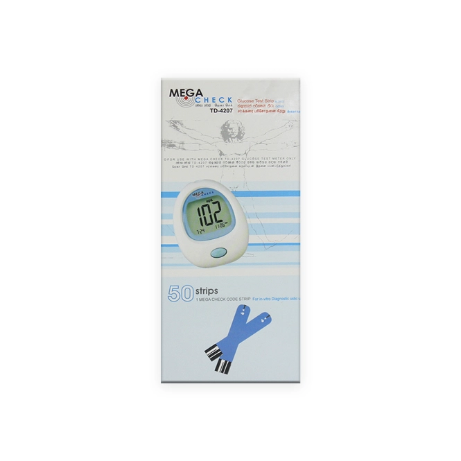 Mega Check Test Strips TD-4207 50s