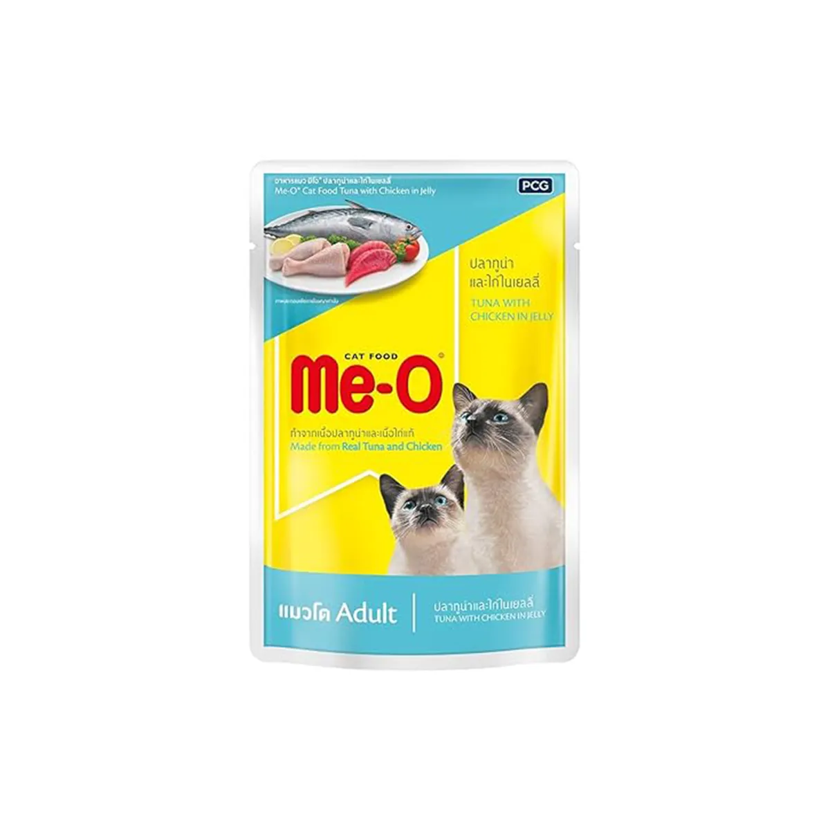 Me-O Cat Food Tuna Chicken in Jelly 80g