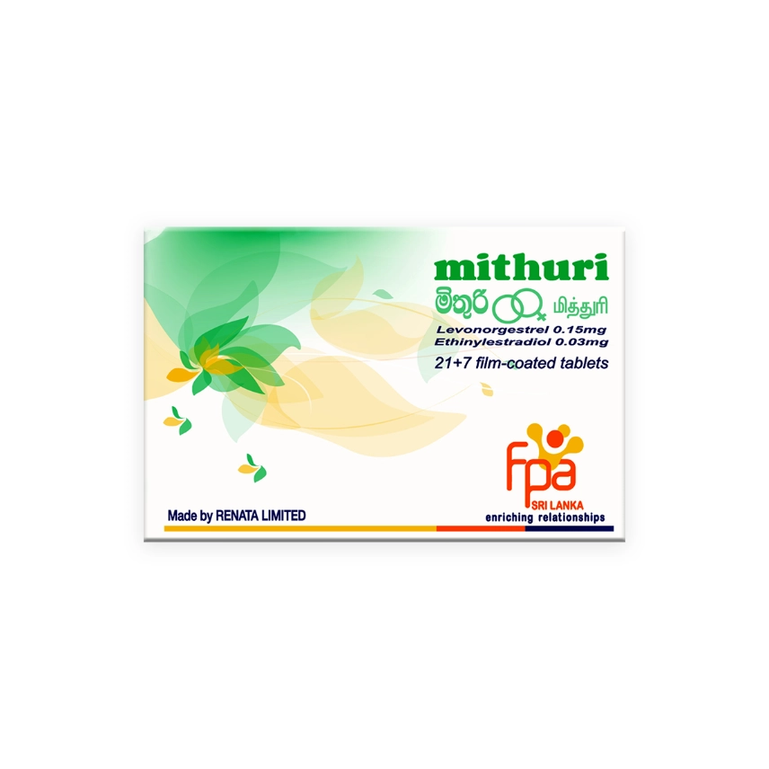 Mithuri Tablets 28s (Oral Contraceptive Pill) - Reliable Birth Control for Safe and Effective Family Planning