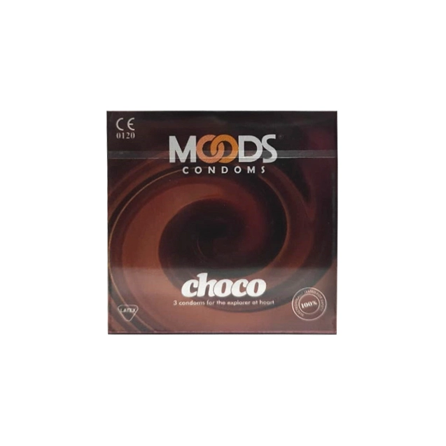 Moods Chocolate Flavoured Condoms 3s - Chocolate Flavour, Pleasure, and Protection