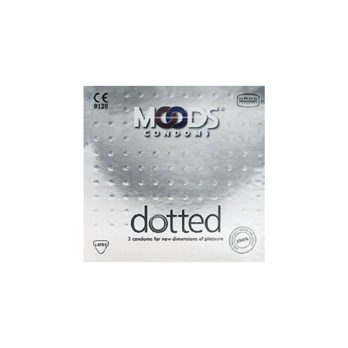 Moods Dotted Condoms 3s - Pleasure, Protection and Enhanced stimulation