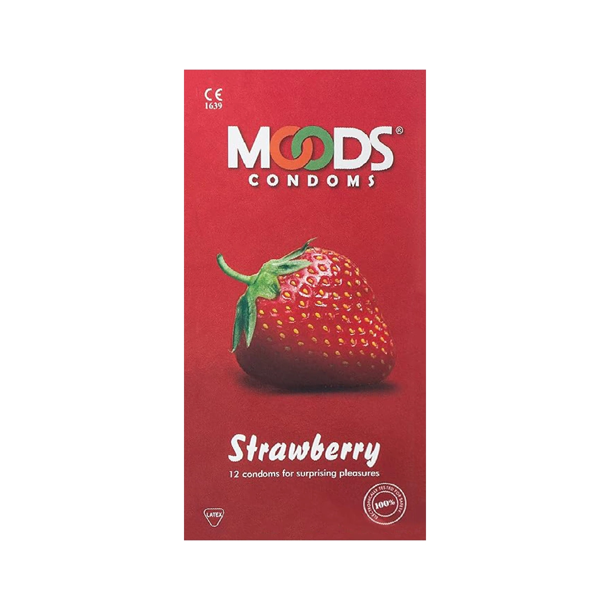 Moods Strawberry Flavoured Condoms 12s – Sensational Pleasure with a Sweet Twist