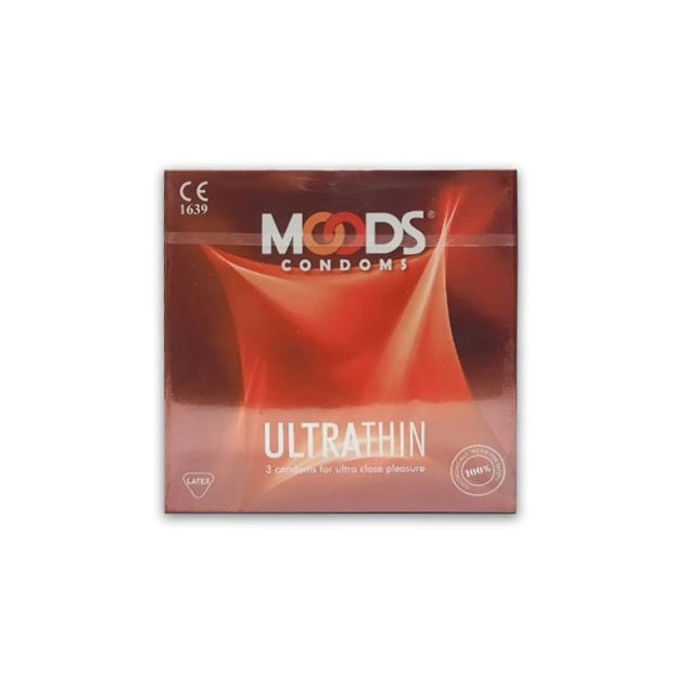 Moods Ultra-Thin Condoms 3s – Pleasure, Protection and Enhanced stimulation