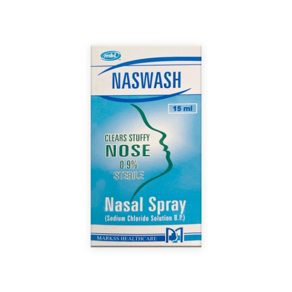Naswash Nasal Spray 15ml (NaCl)