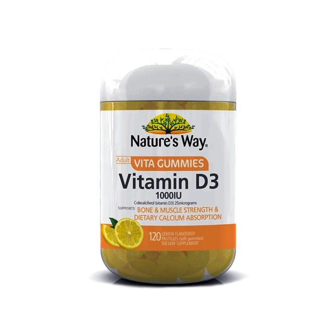 Nature’s Way Adult Vita Gummies Vitamin D3 120s