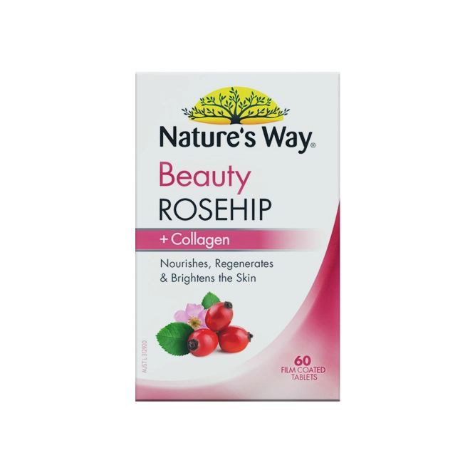 Nature’s Way Beauty Rosehip And Collagen 60s