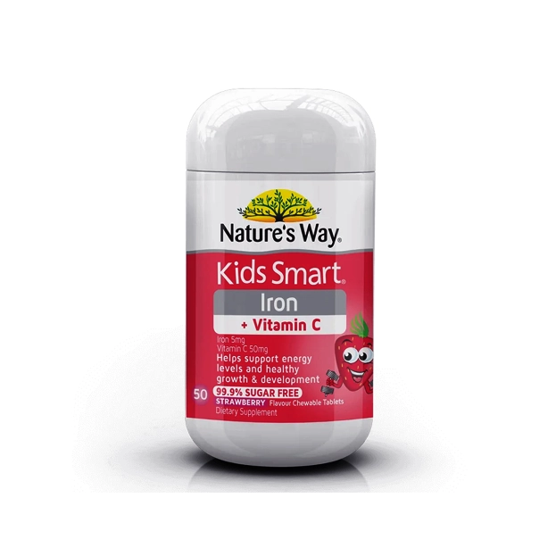 Nature's Way Kids Smart Iron With Vitamin C 50s