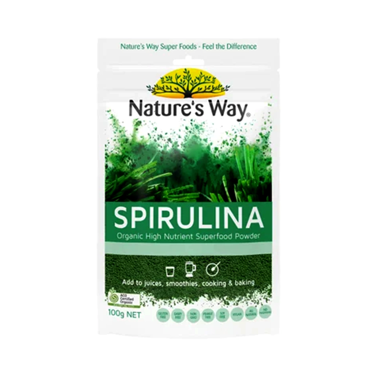 Nature's Way Spirulina Powder 100g