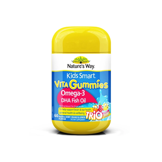 First product image of Nature’s Way Vita Gummies Omega 3 DHA Fish Oil 60s