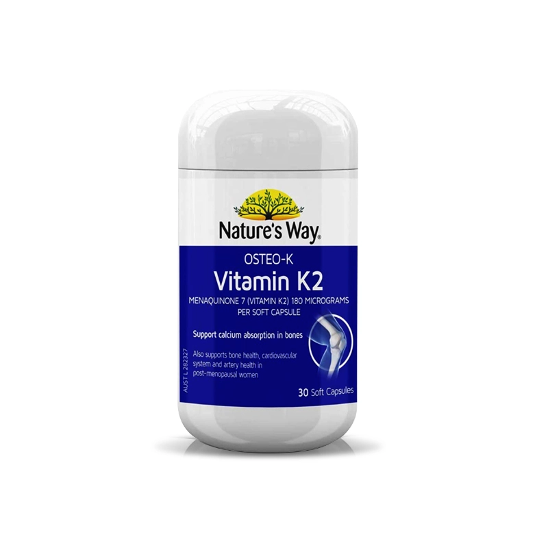 Nature's Way Vitamin K2 Capsles 30s