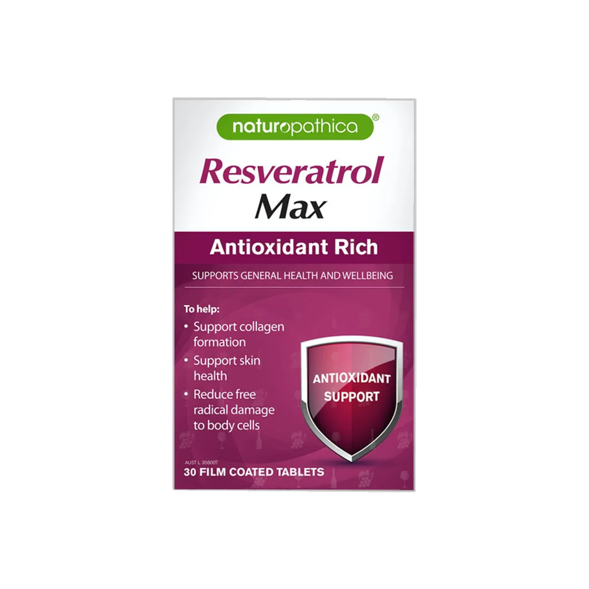 Naturopathica Resveratrol Max Tablets 30s