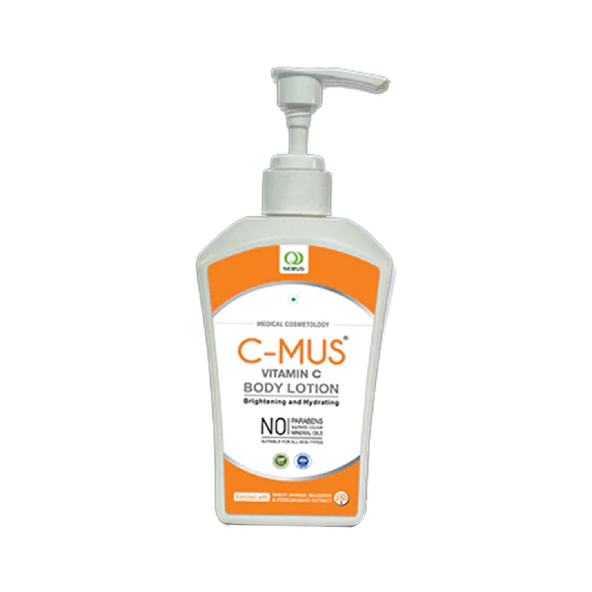 Nemus C - Mus Vitamin C Body Lotion 250ml - Radiant, Hydrated, and Revitalized Skin