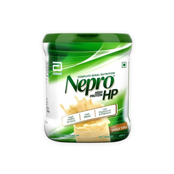 Nepro HP Nutritional Drink Vanilla 400g - High Calorie and Protein Renal Nutrition for Dialysis Patients