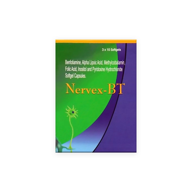 First product image of Nervex BT Soft Gel Capsule 10s