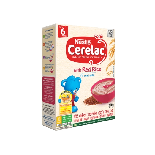 Nestle CERELAC Red Rice & Milk from 6 months 250g