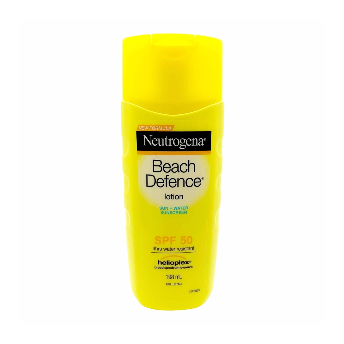 Neutrogena Beach Defence Lotion Sun + Water Sunscreen SPF 50 198ml